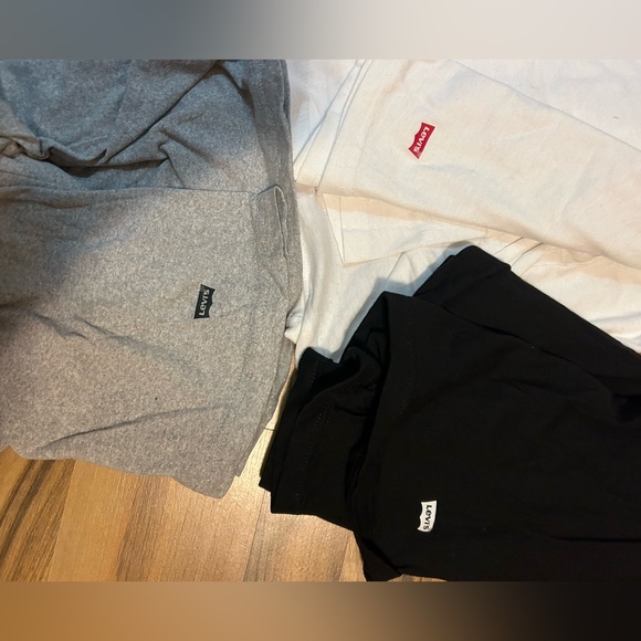 3 pack men’s Levi t shirts crew neck - Picture 2 of 2